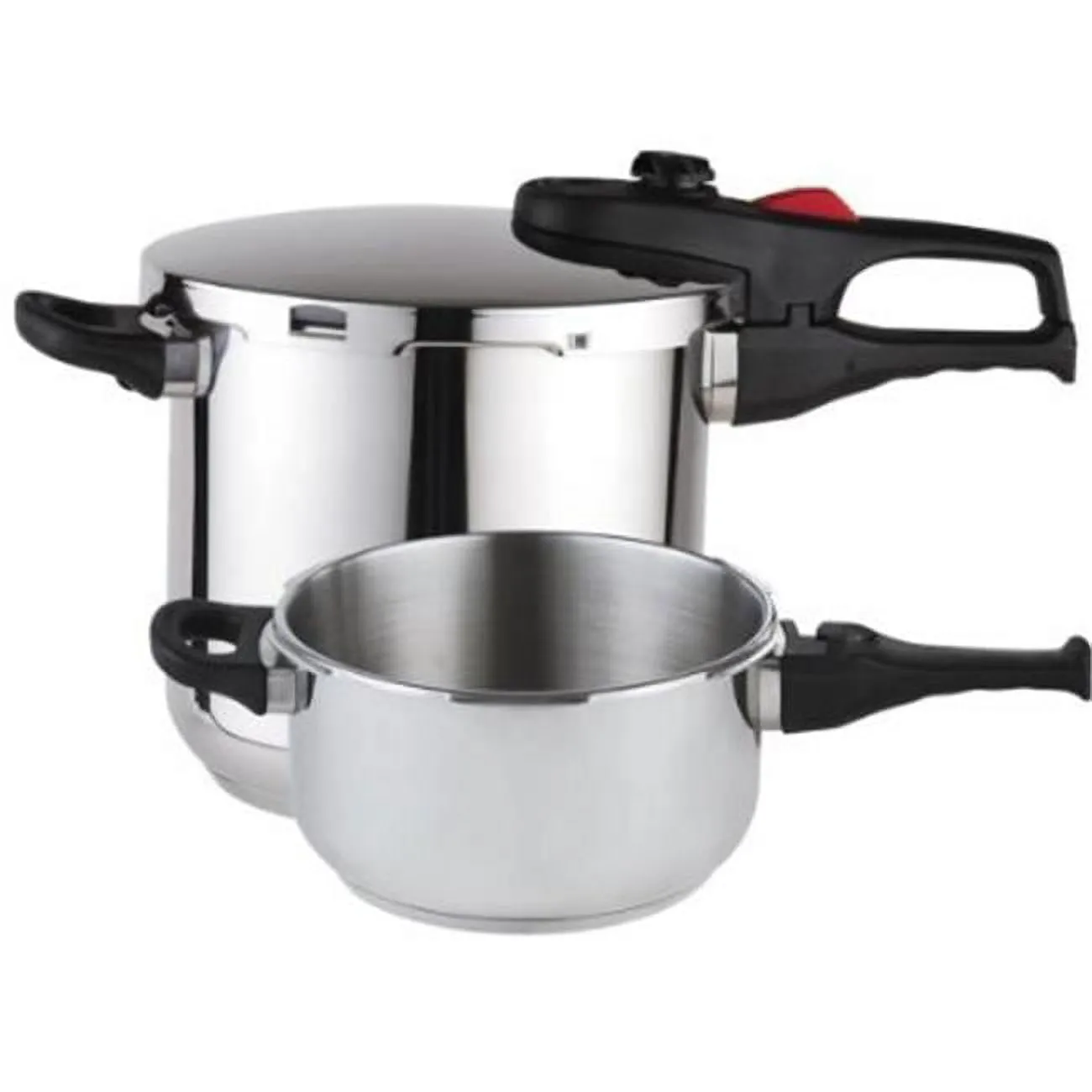 010PPRAPL46 PRACTIKA PLUS STAINLESS STEEL 4 plus 6 Qt. S. F. P. C. - 3 PCS