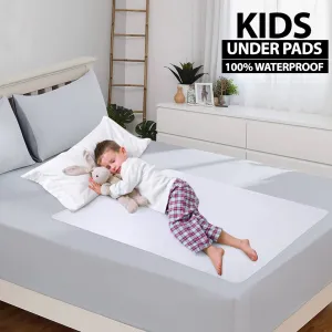 100% Waterproof Ultra Soft Export Quality Kids Under Pad In White Color