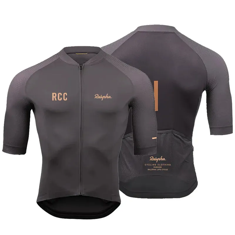 2023 Ralvpha NEW Summer Men's Short Sleeve RCC Comfortable breathable outdoor mountain mtb road Cycling clothes riding