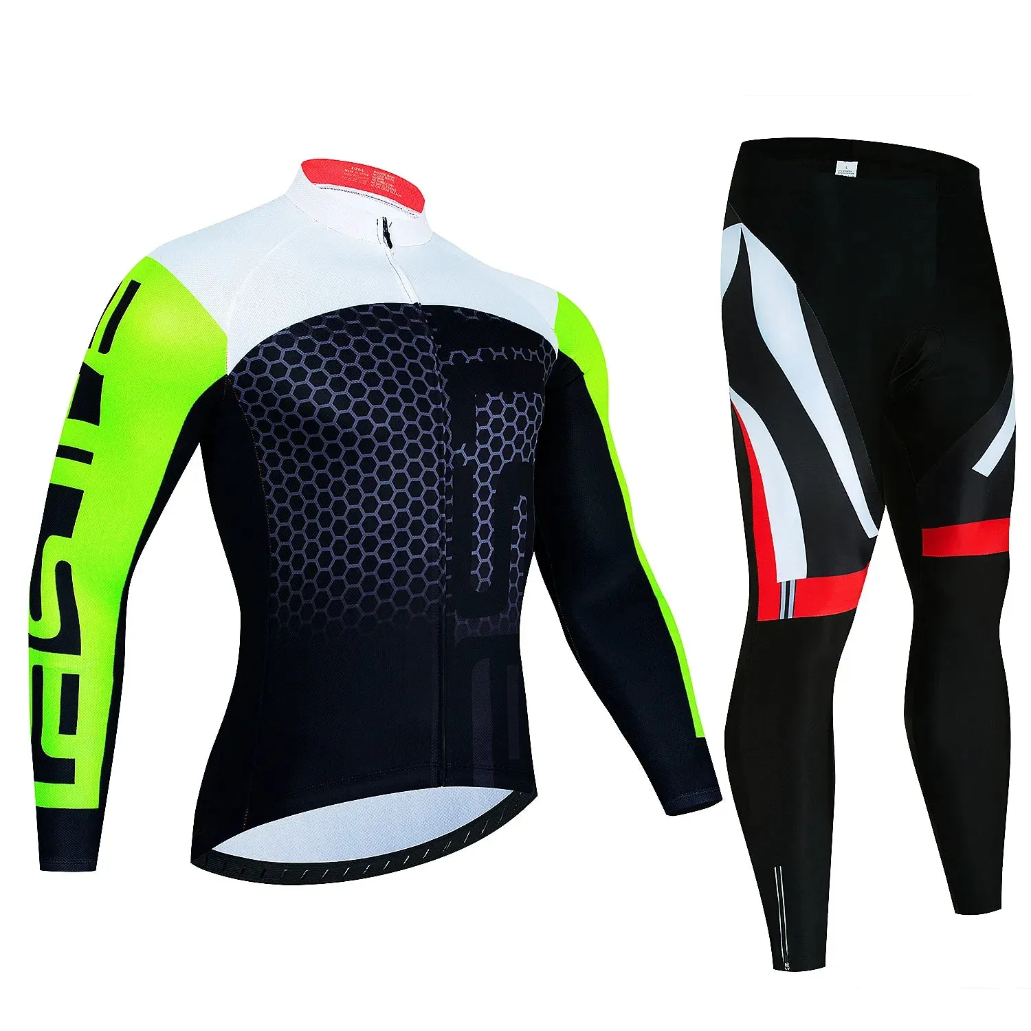 2024 Long Sleeve Cycling Jersey Set New Quick Step Mtb Bicycle Clothing Bicycle Maillot Ropa Ciclismo Mans Bike Clothes Cycling