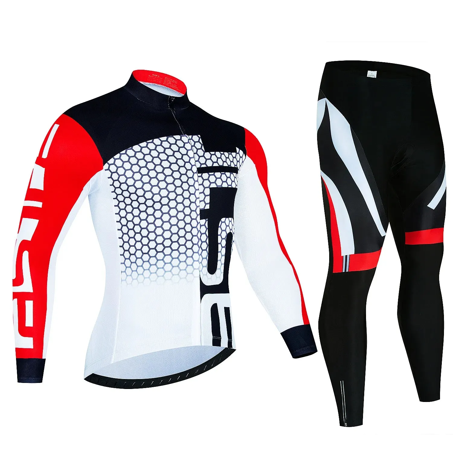 2024 Long Sleeve Cycling Jersey Set New Quick Step Mtb Bicycle Clothing Bicycle Maillot Ropa Ciclismo Mans Bike Clothes Cycling