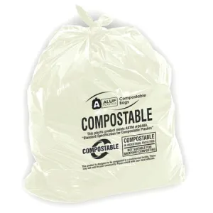 Aluf Compostable Bags-Natural(42 x 48)