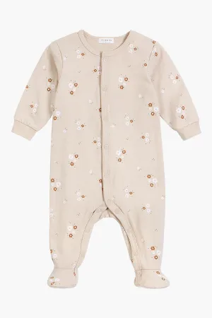 Baby Girl Petit Lem Floral Footie