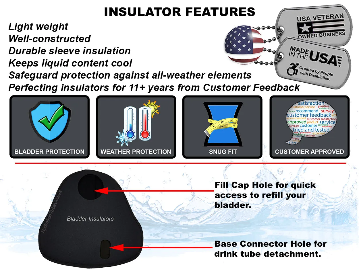 Bladder Insulation for Camelbak Lumbar Water Bladder Reservoir