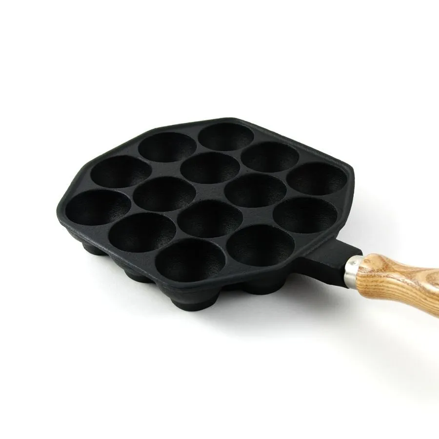 Cast Iron Takoyaki Pan, 18cm dia