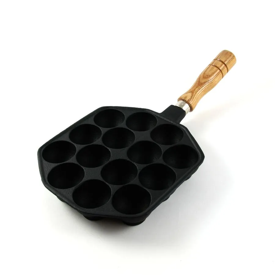 Cast Iron Takoyaki Pan, 18cm dia