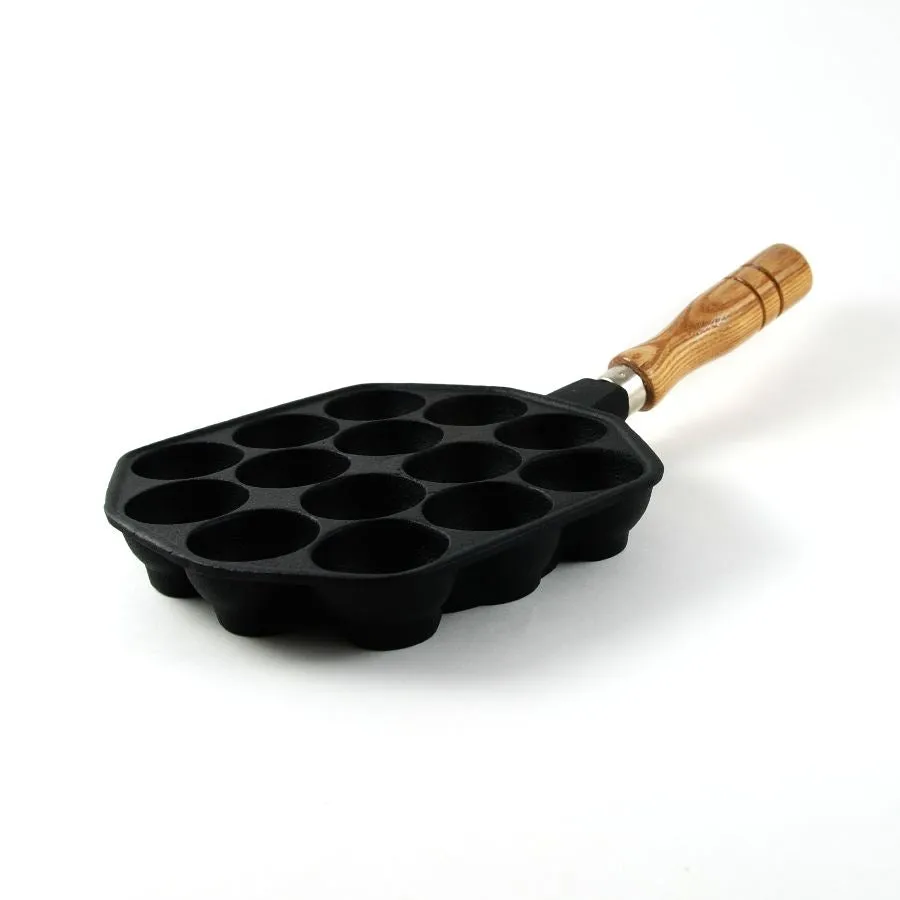 Cast Iron Takoyaki Pan, 18cm dia