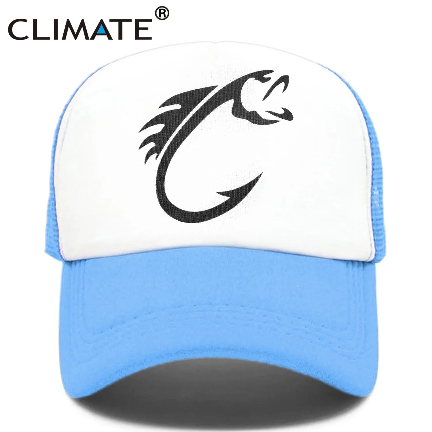 CLIMATE FISH Fishing Trucker Cap Designed for anglers