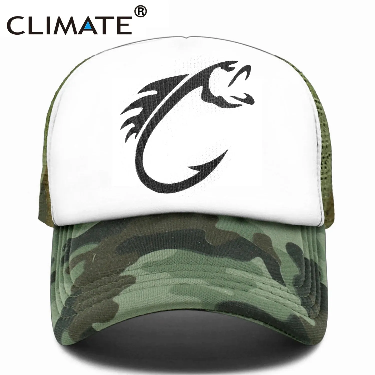 CLIMATE FISH Fishing Trucker Cap Designed for anglers