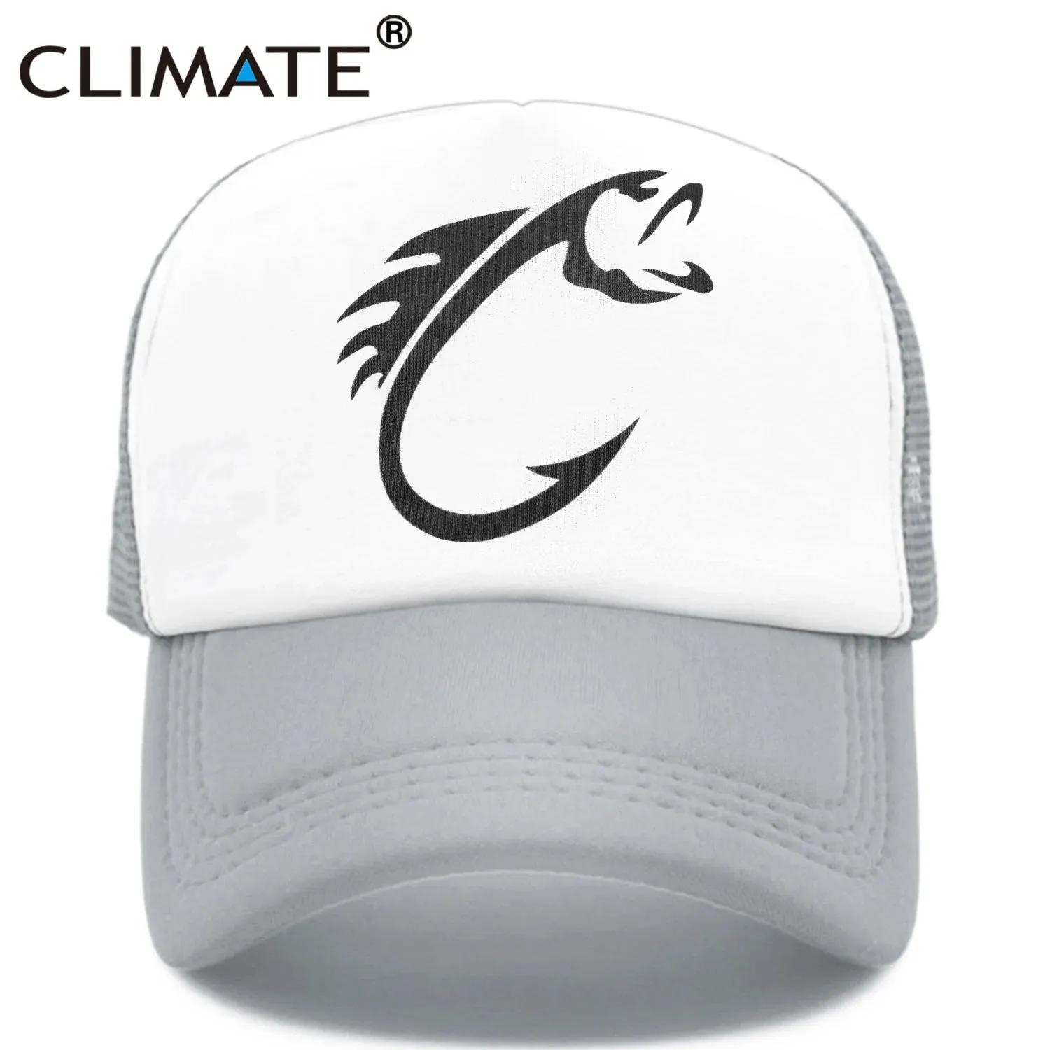 CLIMATE FISH Fishing Trucker Cap Designed for anglers