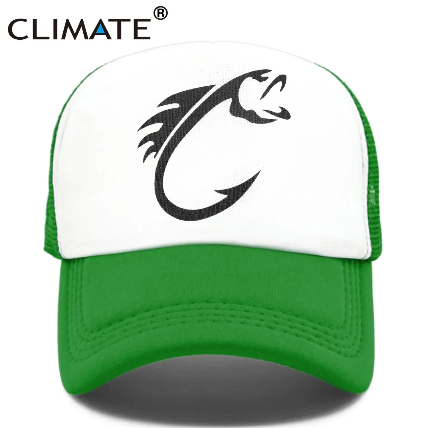 CLIMATE FISH Fishing Trucker Cap Designed for anglers