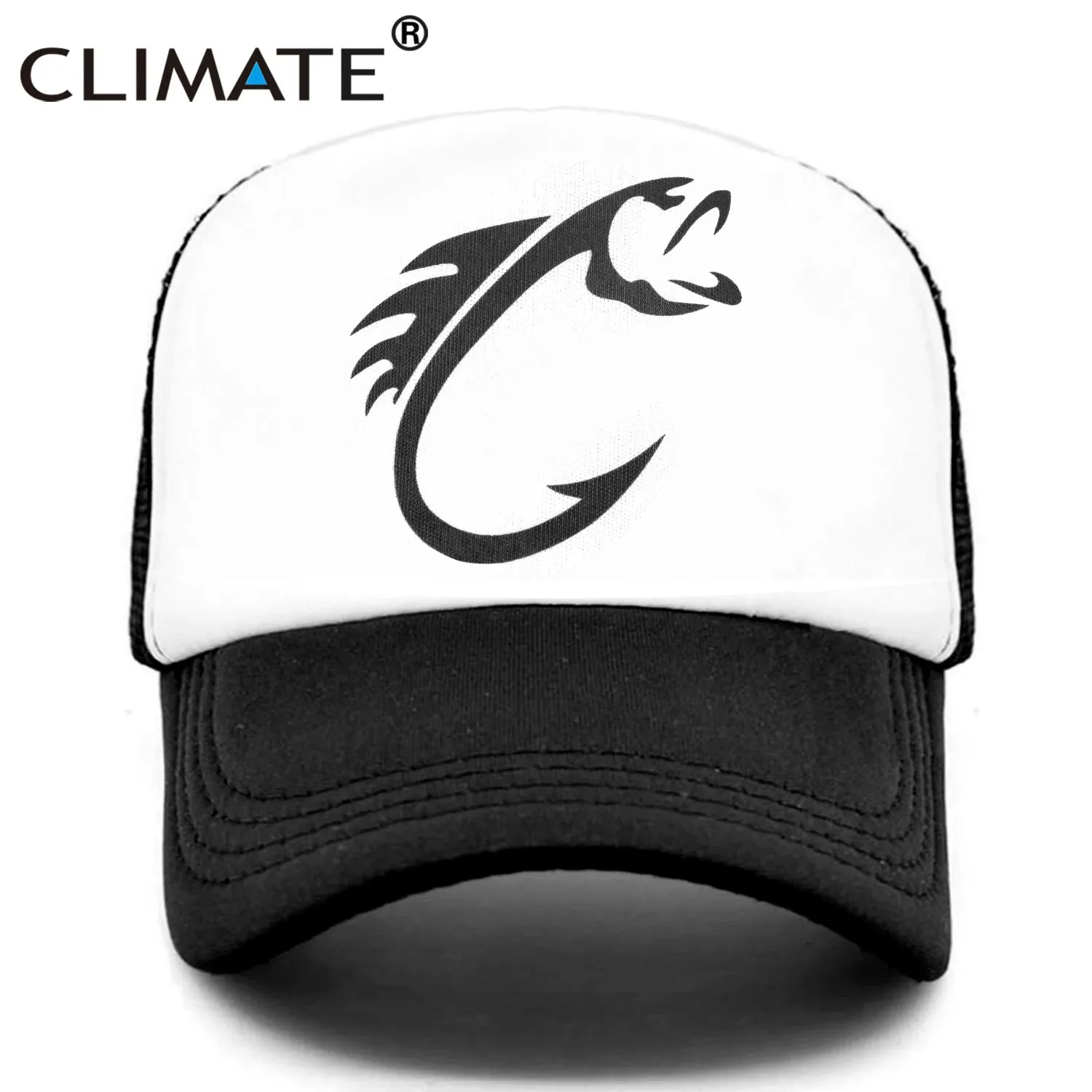 CLIMATE FISH Fishing Trucker Cap Designed for anglers