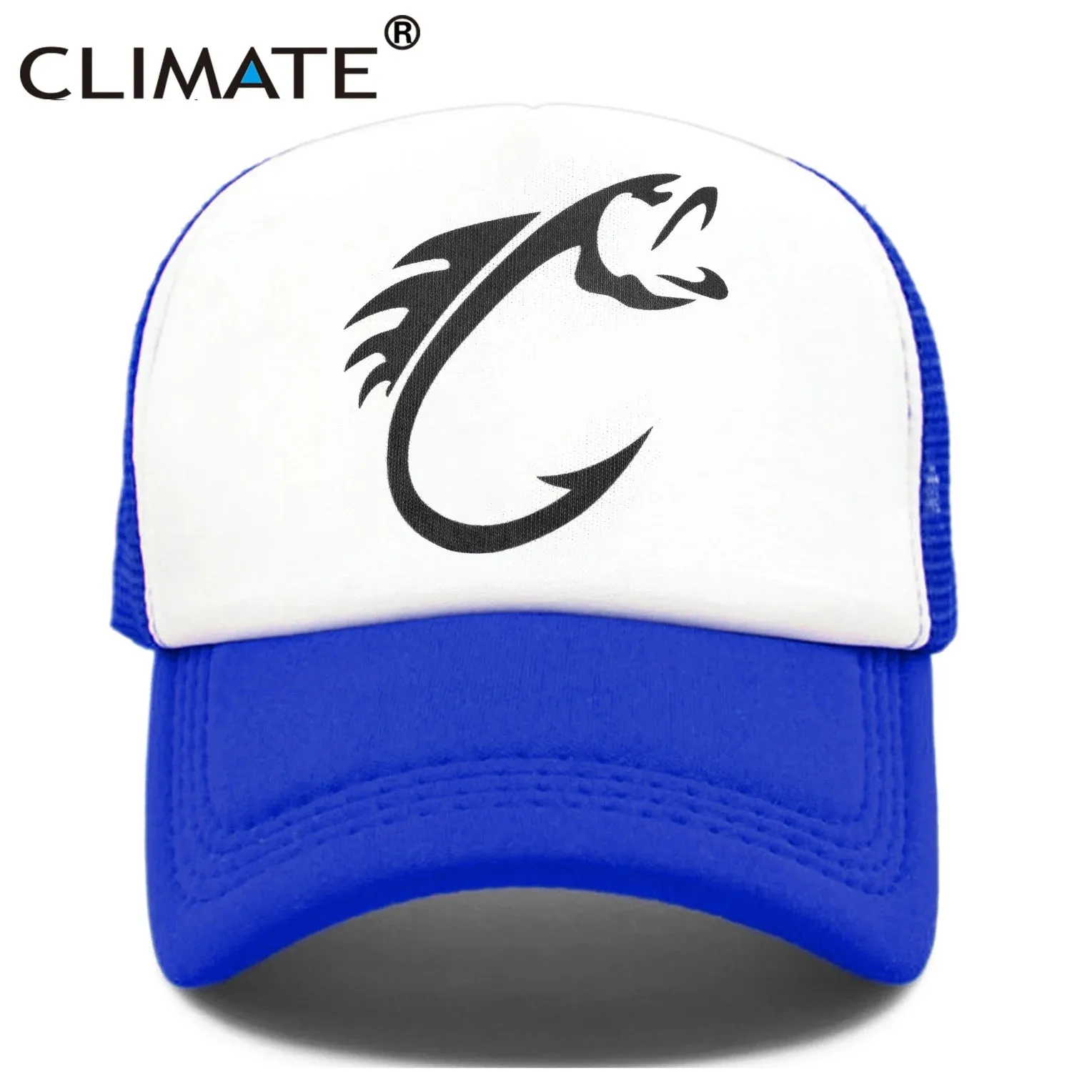 CLIMATE FISH Fishing Trucker Cap Designed for anglers