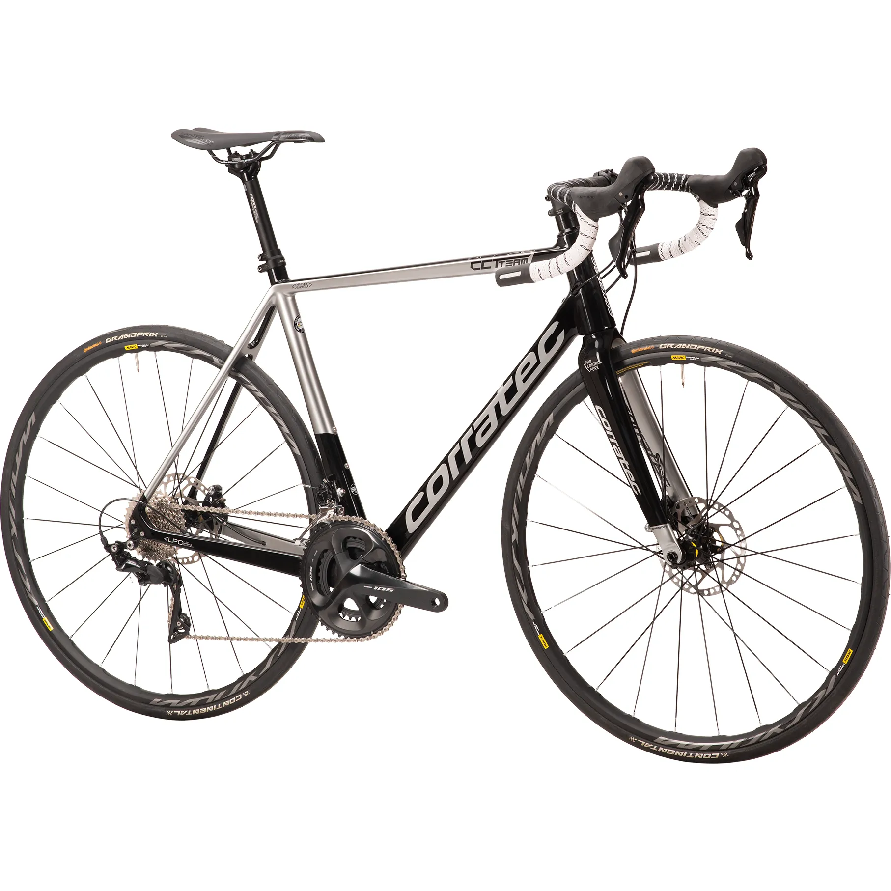 Corratec CCT Team Pro Disc Ultegra Black/Silver