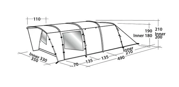 Easy Camp Palmdale 600 Tent