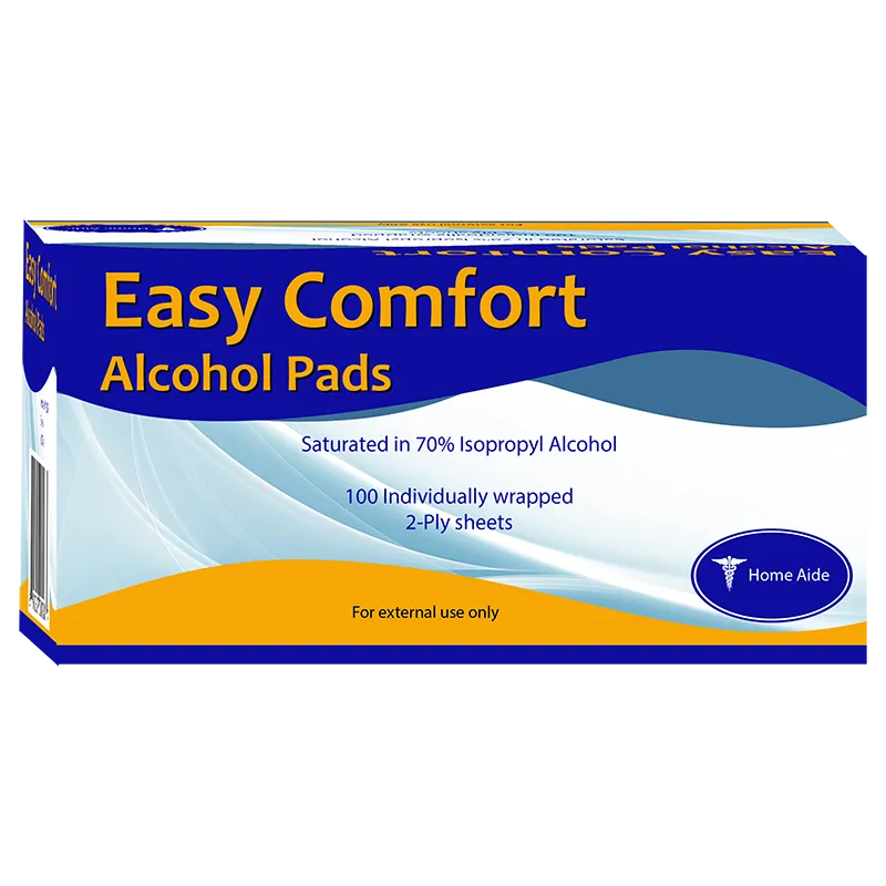 Easy Comfort Alcohol Prep Pads - Box of 100 ct.