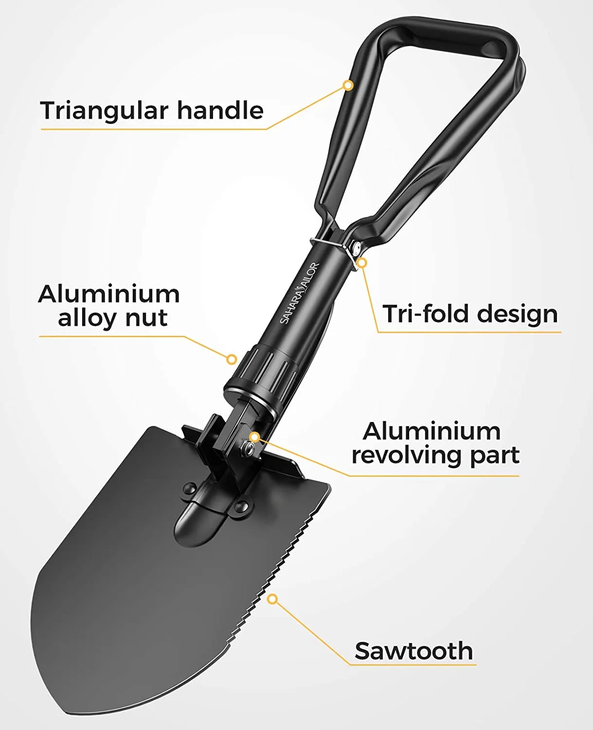 Foldable Camping Shovel