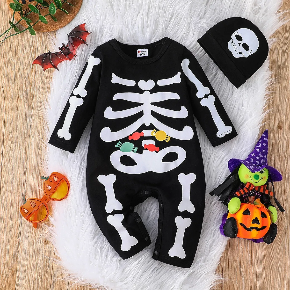 Halloween Jumpsuit Baby Costume Long Sleeve