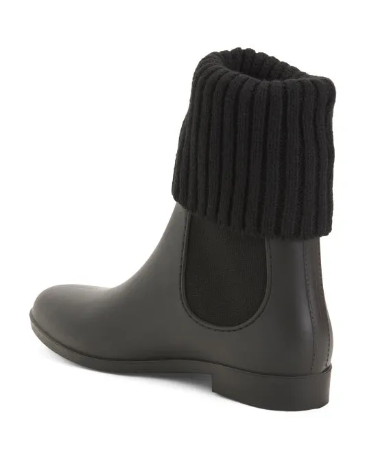 Henry Ferrera Women's Clarity Sweater Rain Booties