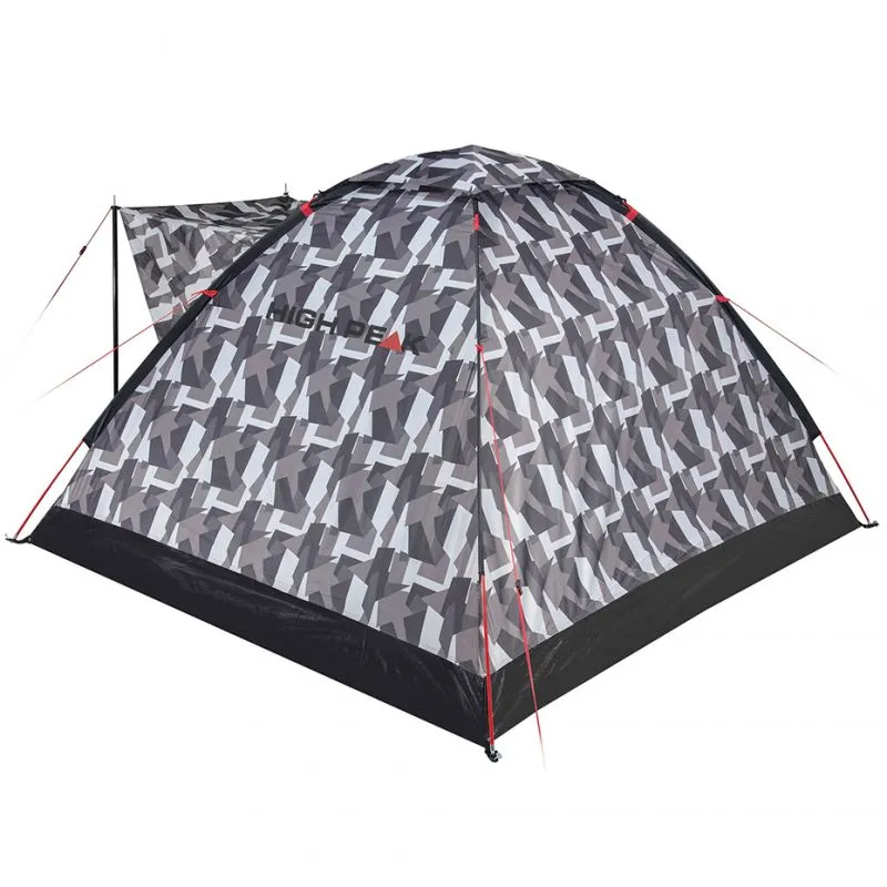 High Peak Beaver 3 Tent - Gray N/A