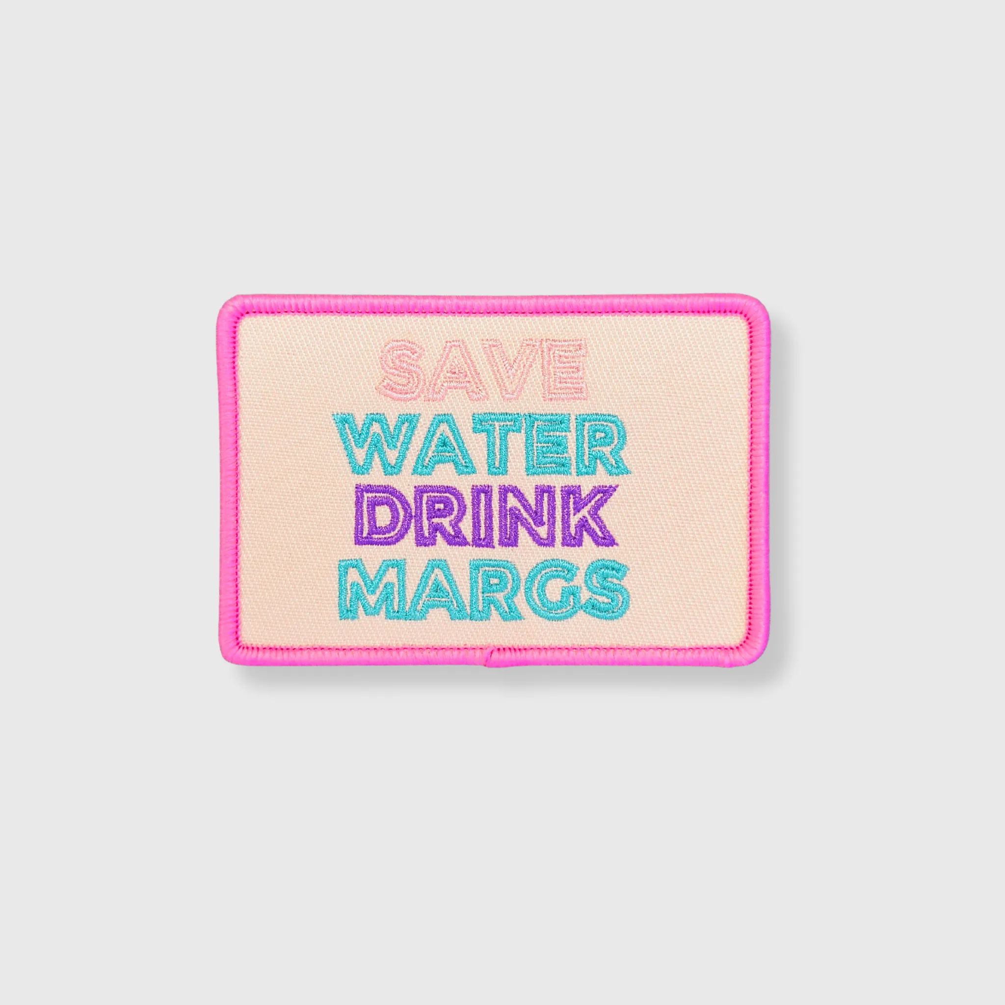 HP1015 - Save Water Drink Margs Hat Patch