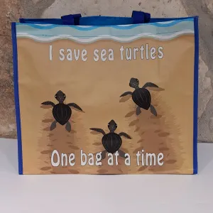 I Save Sea Turtles Eco Bag