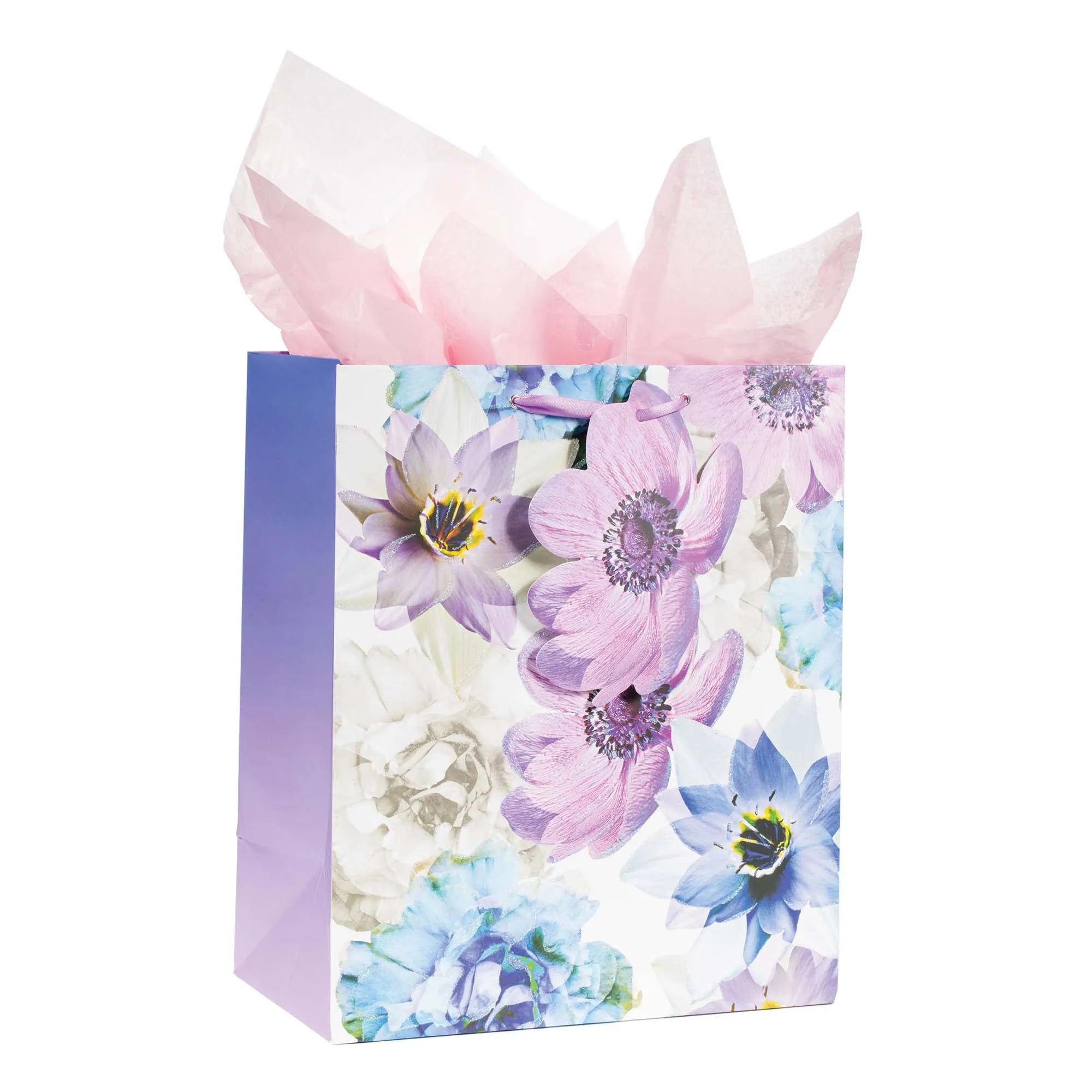 Icoloris Grande (Large) Jewel Toned Dream Matte Gift Bag With Glitter, 1 Design