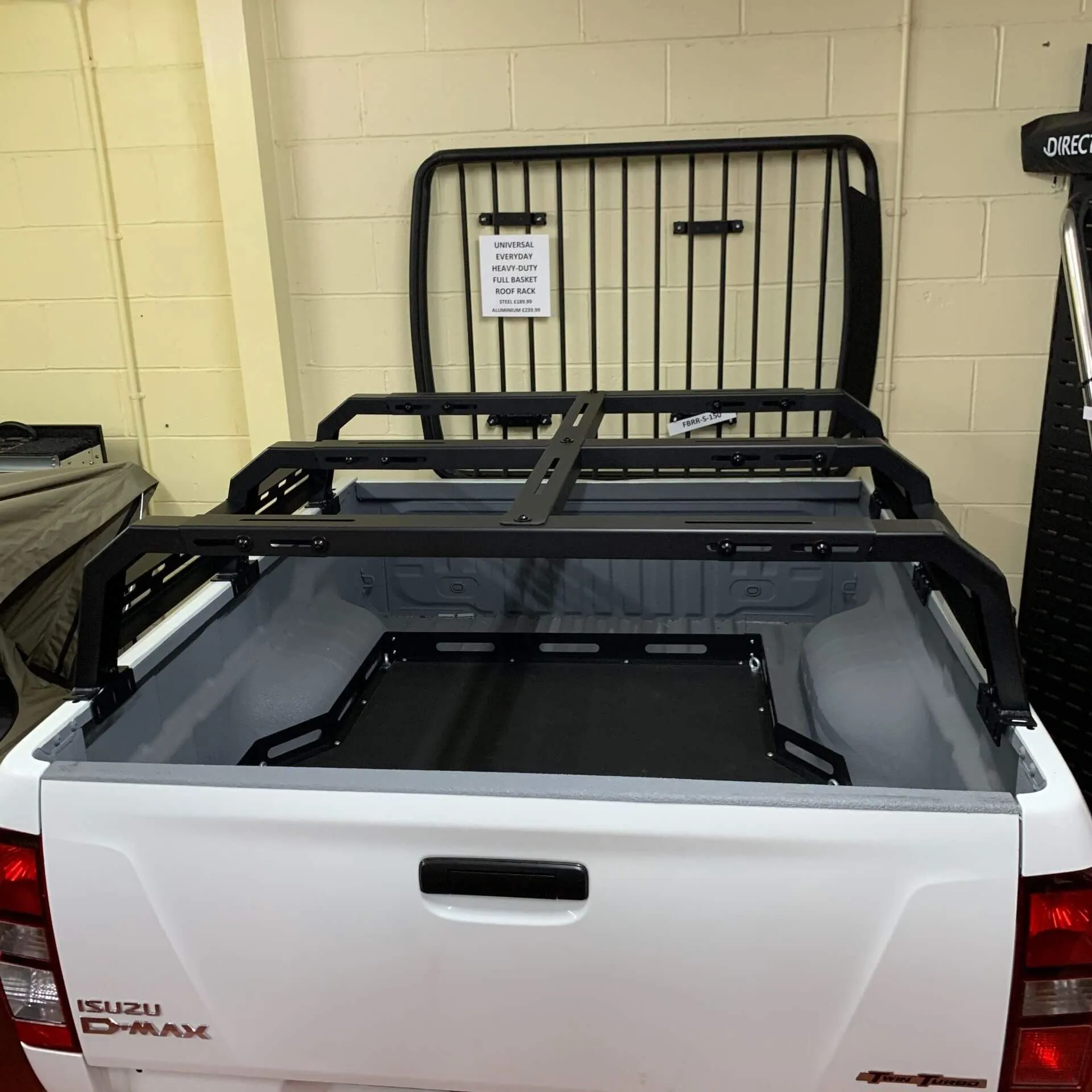 Low Height Adjustable Load Bed Roof Tent Cargo Rack for Mitsubishi L200 96-05