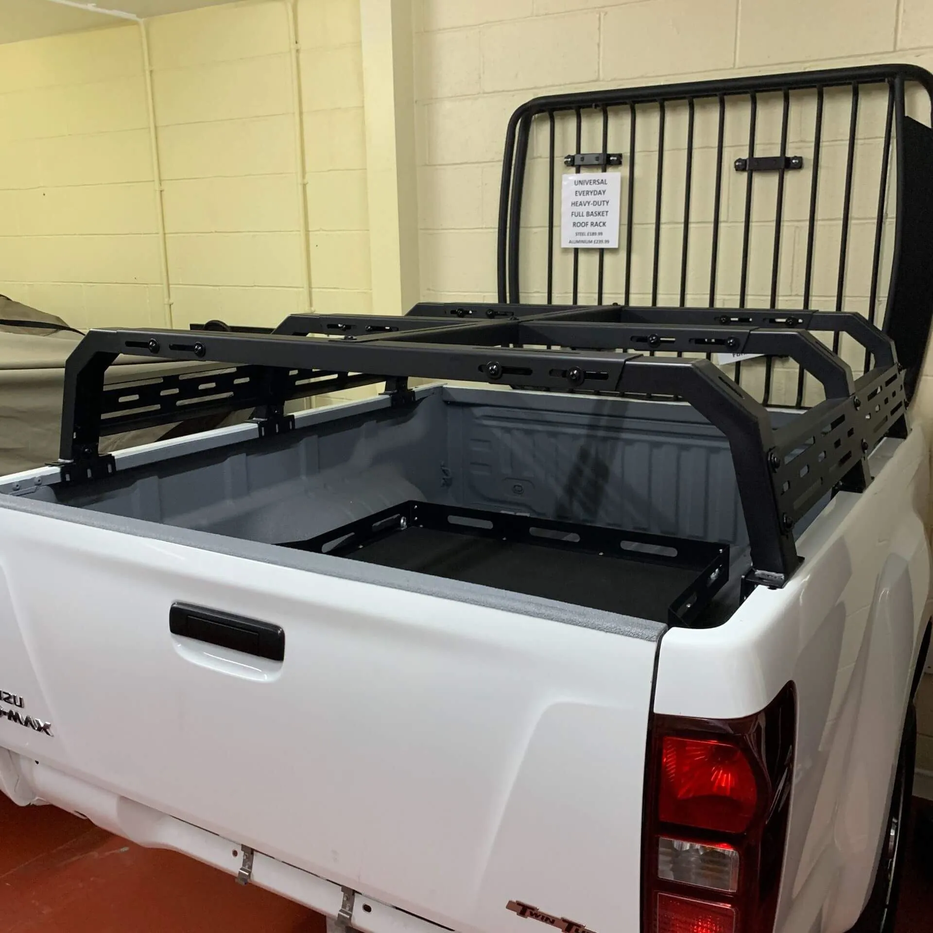 Low Height Adjustable Load Bed Roof Tent Cargo Rack for Nissan Navara D40 06-15