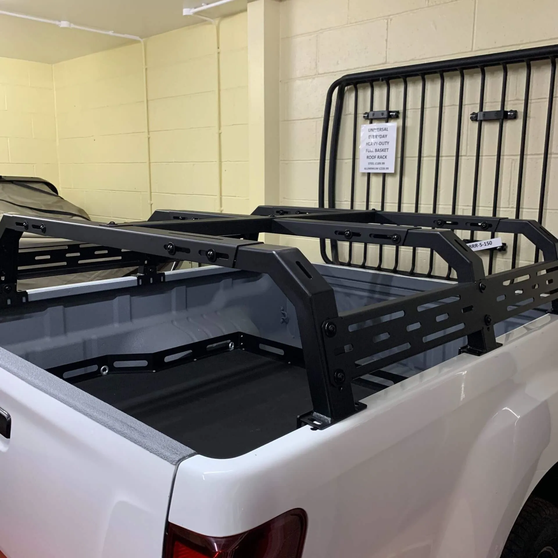 Low Height Adjustable Load Bed Roof Top Tent Cargo Rack for Ford Ranger 2012-2022