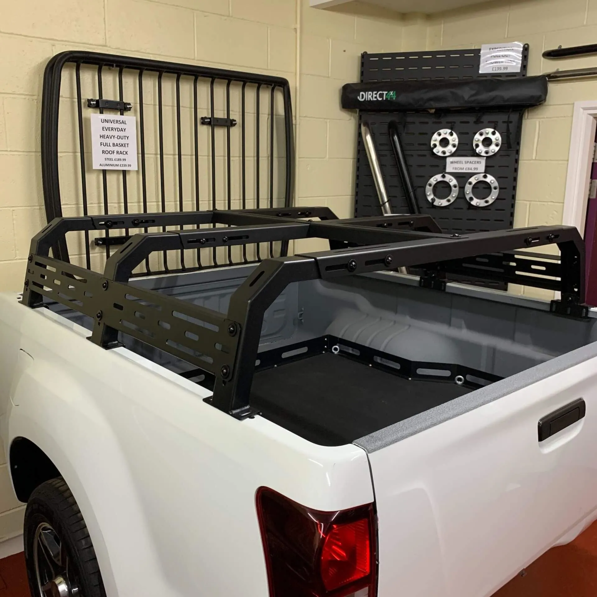 Low Height Adjustable Load Bed Roof Top Tent Cargo Rack for Ford Ranger 2022 