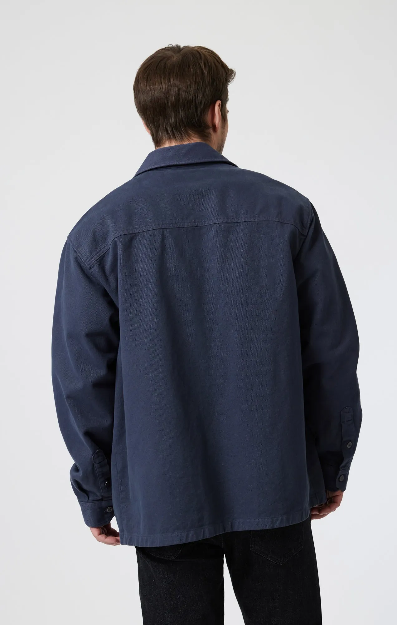 MULTI-POCKET JACKET IN DARK SHADOW