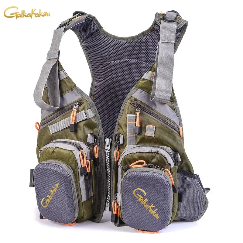 Multifunctional Fishing Vest: Safety and Convenience