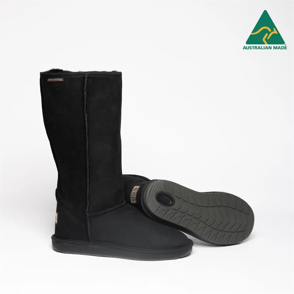 Original UGG Australia Australian Made Long Classic Black Ugg Boots