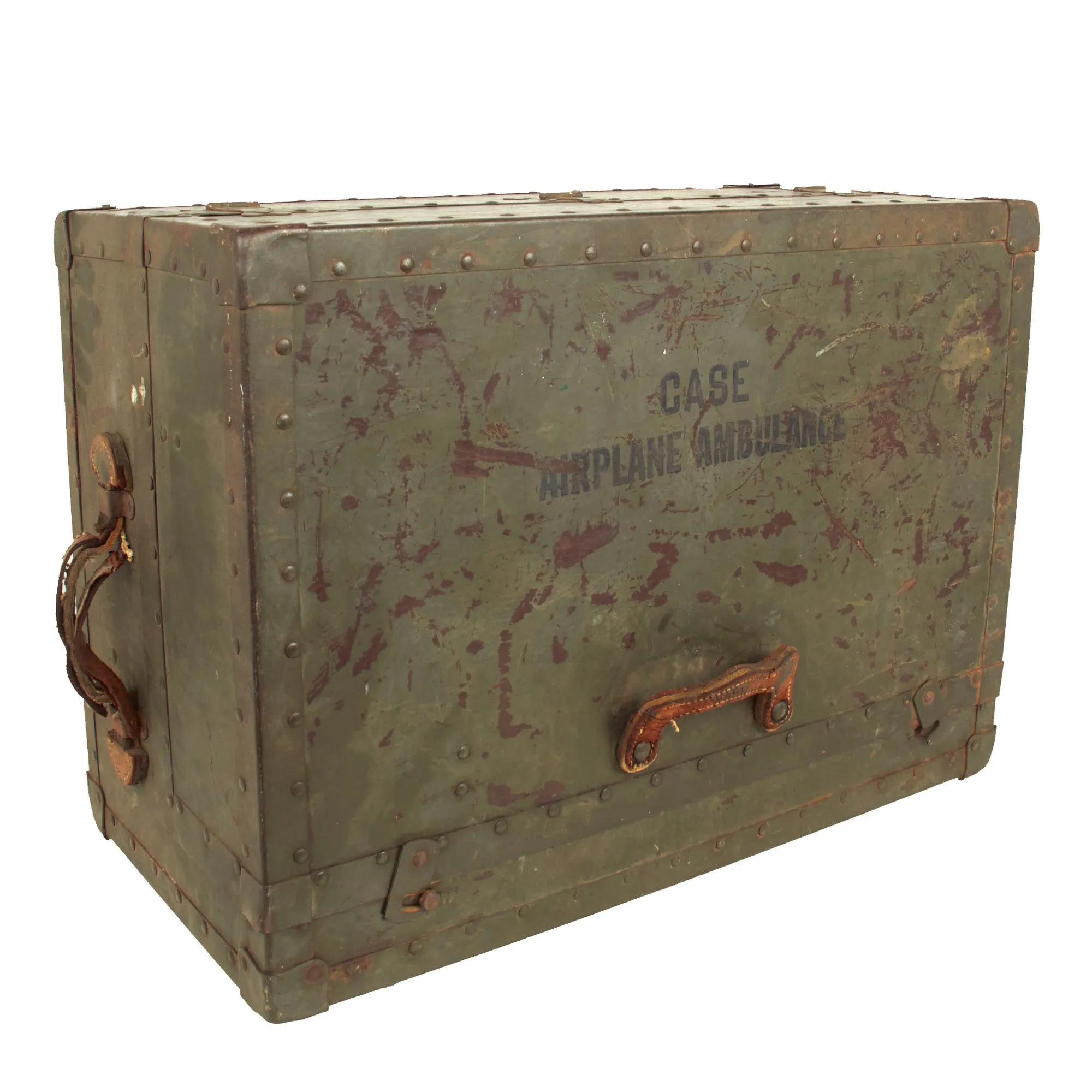 Original U.S. WWII Era Air Ambulance Cooking Case with Coleman Model 523 Stove & Contents