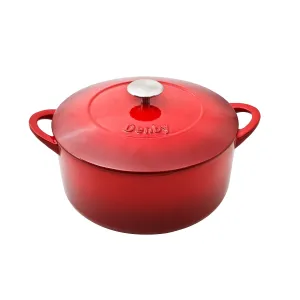 Pomegranate CAST IRON 26CM ROUND CASSEROLE