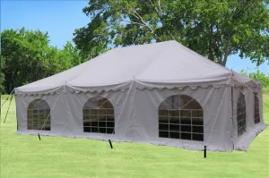 PVC Pole Tent 30'x20'