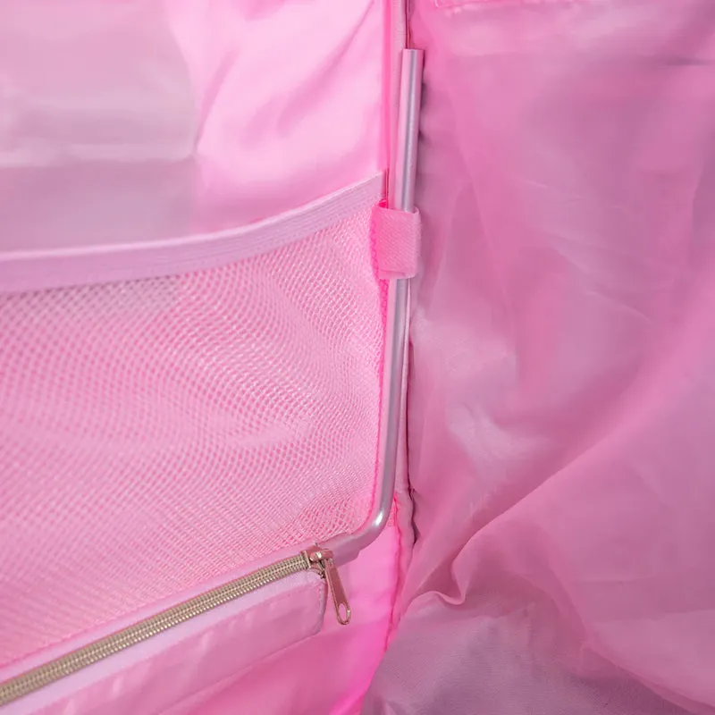 Rac n Roll Collapsible Dance Bag - Pink