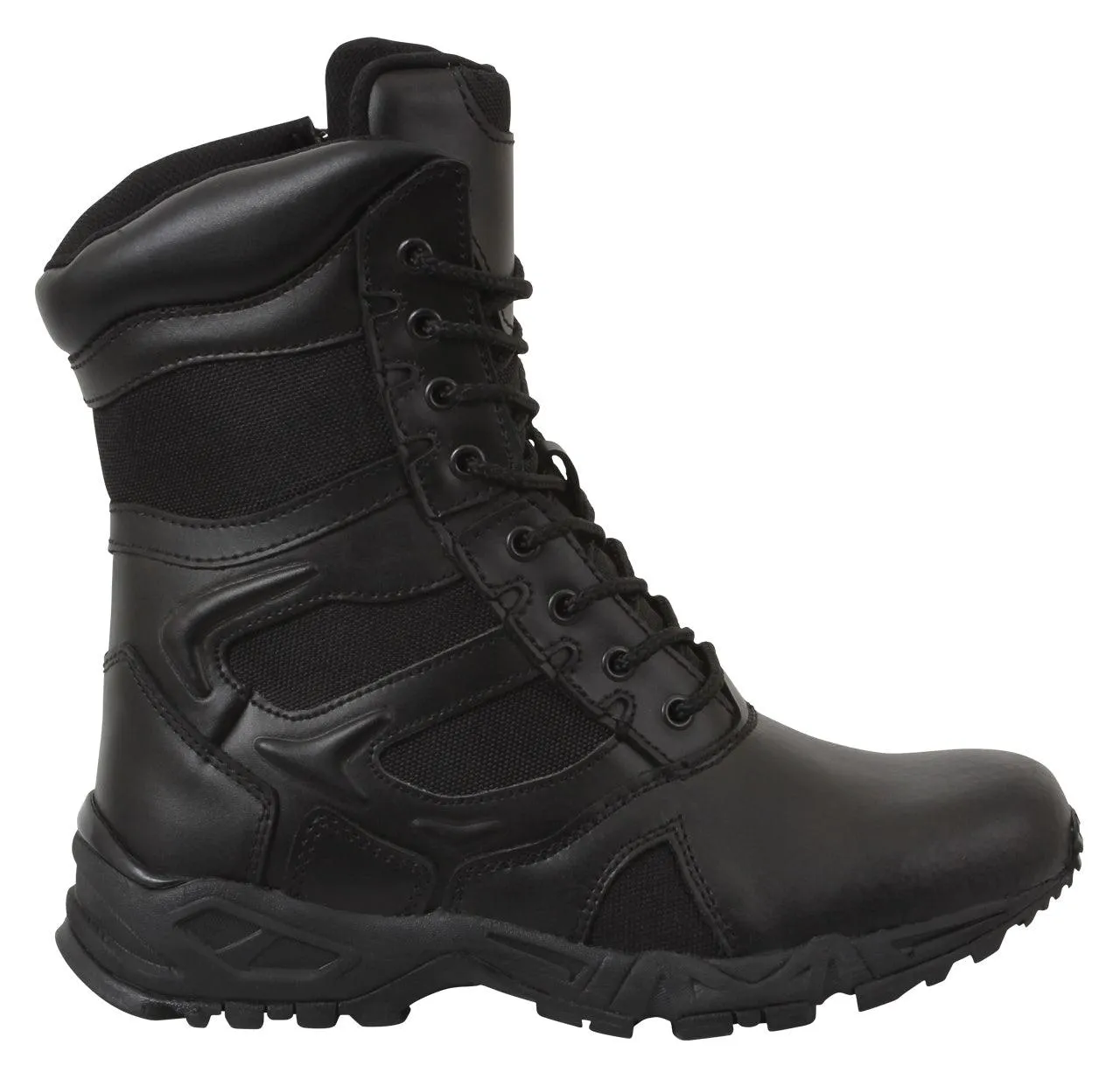 Rothco Forced Entry Deployment Boot With Side Zipper - 8 Inch