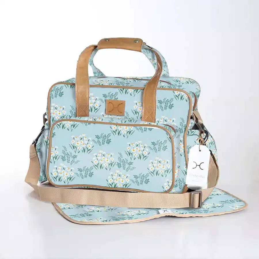 Thandana Laminated Fabric Nappy Bag | Multiple Colour Options