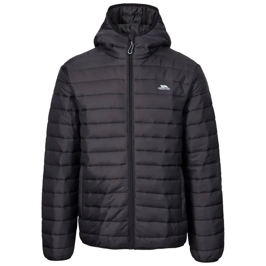 Trespass XL Black Kelmarsh Men's Padded Jacket