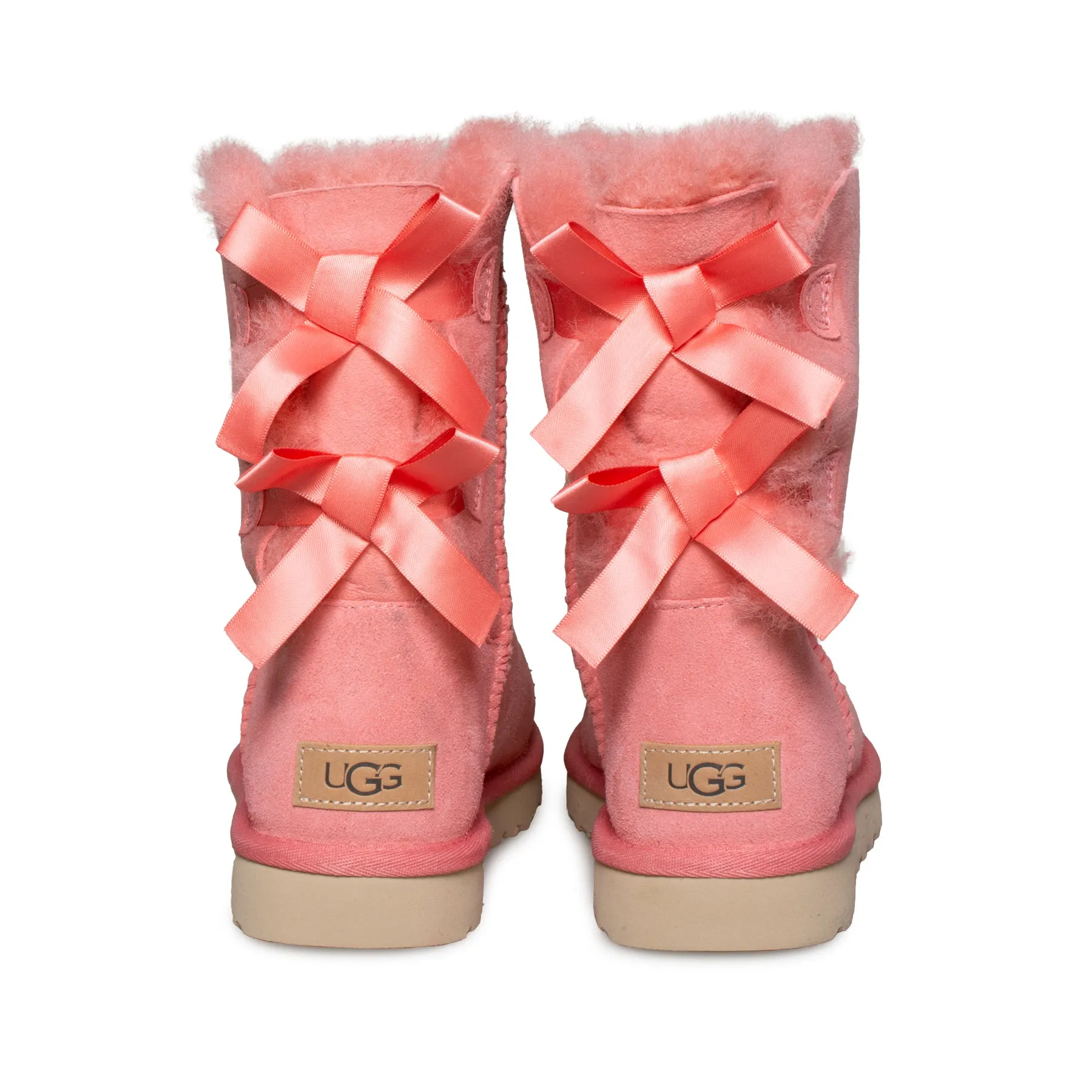 UGG Bailey Bow II Pink Blossom Boots - Women's