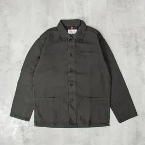 Uskees 3001 Buttoned Overshirt - Charcoal